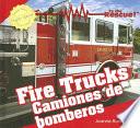 libro Camiones De Bomberos