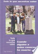 libro Cuando Alguien A Quien Conoces Ha Muerto