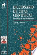 libro Diccionario De Citas Científicas