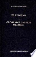 libro El Retorno ; Geográfos Latinos Menores