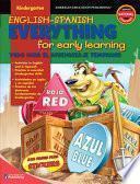 libro Kindergarten English Spanish Everything For Early Learning