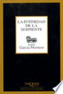 libro La Intimidad De La Serpiente