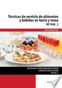 libro Mf1046_2   Técnicas De Servicio De Alimentos Y Bebidas En Barra Y Mesa