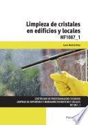 libro Mf1087_1   Limpieza De Cristales En Edificios Y Locales