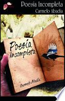 libro Poesía Incompleta