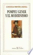 libro Pompeu Gener Y El Modernismo