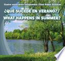 libro Qu Sucede En Verano? / What Happens In Summer?