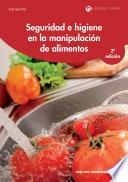libro Seguridad E Higiene En La Manipulación De Alimentos