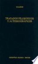libro Tratados Filosóficos Y Autobiográficos