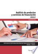 libro Uf0337   Análisis De Productos Y Servicios De Financiación
