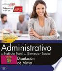 libro Administrativo Del Instituto Foral De Bienestar Social. Diputación De Álava. Test