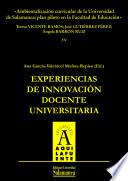 libro Ambientalización Curricular De La Universidad De Salamanca: Plan Piloto En La Facultad De Educación