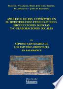 libro Amuletos De Isis Curótrofa En El Mediterráneo Fenicio Púnico. Producciones Egipcias Y/o Elaboraciones Locales