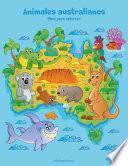 libro Animales Australianos Libro Para Colorear 1