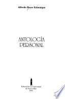 libro Antología Personal De Alfredo Bryce Echenique