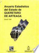 libro Anuario Estadístico. Querétaro De Arteaga 1994
