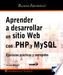 libro Aprender A Desarrollar Un Sitio Web Con Php Y Mysql