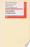 libro Aprender A Subrayar