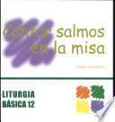 libro Cantar Salmos En La Misa