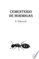 libro Cementerio De Hormigas