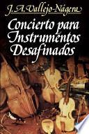 libro Concierto Para Instrumentos Desafinados