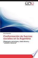 libro Conformación De Fuerzas Sociales En La Argentin
