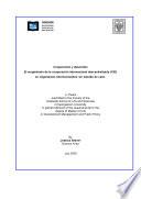 libro Cooperation And Development: The Emergence Of Decentralized International Cooperation At International Organisations. A Case Study