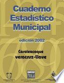 libro Cosoleacaque Veracruz Llave. Cuaderno Estadístico Municipal