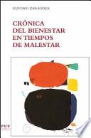 libro Crónica Del Bienestar En Tiempos De Malestar