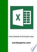 libro Curso Avanzado De Excel Paso A Paso