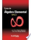 libro Curso De Algebra Elemental Tipo 2