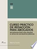 libro Curso Práctico De Redacción Para Abogados