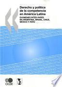libro Derecho Y Política De La Competencia En América Latina Exámenes Inter Pares En Argentina, Brasil, Chile, México Y Perú