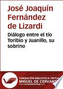 libro Diálogo Entre El Tío Toribio Y Juanillo, Su Sobrino