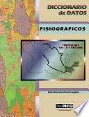 libro Diccionario De Datos Fisiográficos. (vectorial). Esc. 1:1 000 000. Sistema Nacional De Información Geográfica