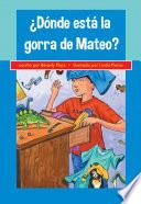 libro ¿dónde Está La Gorra De Mateo?