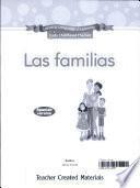 libro Early Childhood Themes: Las Familias (families) Kit (spanish Version)