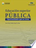 libro Educación Superior Pública: Oportunidades Que Se Crean