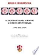 libro El Derecho De Acceso A Archivos Y Registros Administrativo