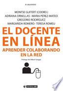 libro El Docente En Línea