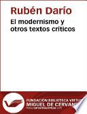 libro El Modernismo Y Otros Textos Críticos