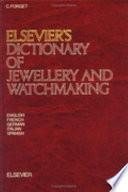 libro Elsevier S Dictionary Of Jewellery And Watchmaking