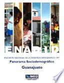 libro Enadid. Encuesta Nacional De La Dinámica Demográfica 1997. Panorama Sociodemográfico. Guanajuato