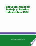 libro Encuesta Anual De Trabajo Y Salarios Industriales 1982