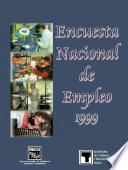 libro Encuesta Nacional De Empleo 1999