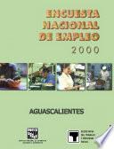 libro Encuesta Nacional De Empleo 2000. Aguascalientes