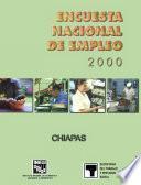 libro Encuesta Nacional De Empleo 2000. Chiapas