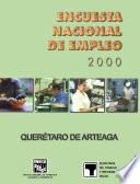 libro Encuesta Nacional De Empleo 2000. Querétaro De Arteaga