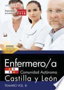 libro Enfermero/a De La Administración De La Comunidad De Castilla Y León. Temario Vol. Iii.