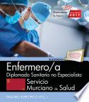 libro Enfermero/a. Servicio Murciano De Salud. Diplomado Sanitario No Especialista. Temario Específico Vol. I.